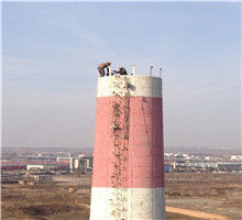 100米烟囱脱硫防腐严格控制二次污染安全可行